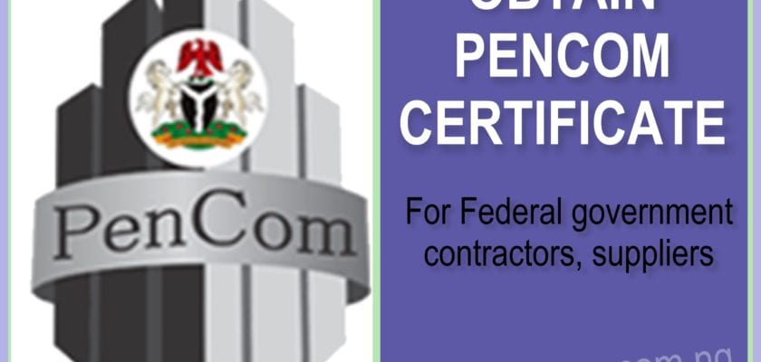 Pencom Certificate