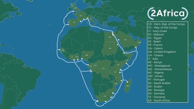 Facebook Undersea Cable