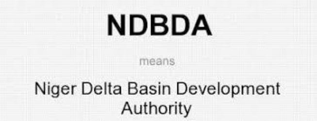 Niger Delta Basin Development Authority