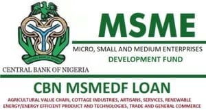 Cbn Msmedf Loan