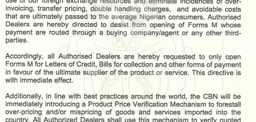 Cbn Annoucement Of Forms M