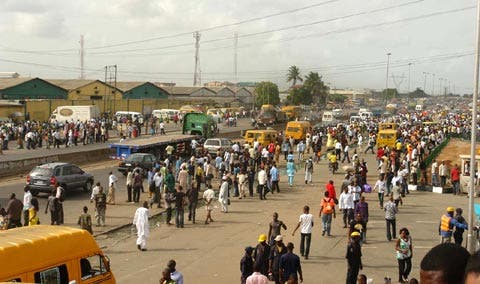 Stranded Commuters In Lagos