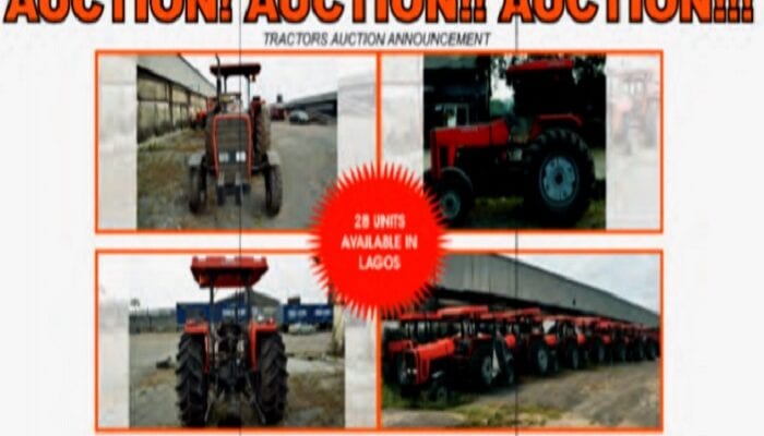 Cr Limited Tractor Auction