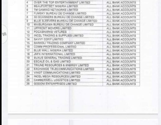 Cbn Freeze Order On Baba Ijebu Lotto Bank Account