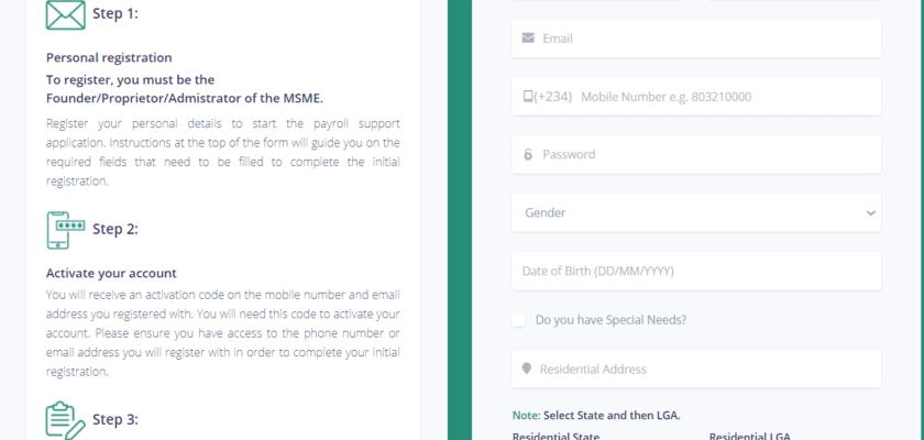 Msme Survival Fund Registration Process