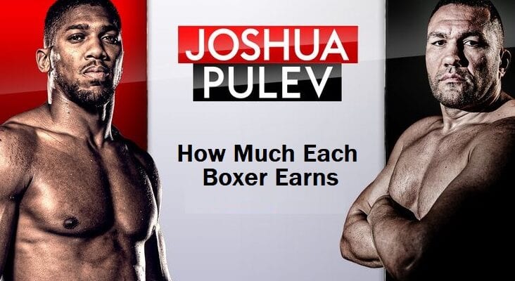Anthony Joshua And Pulev Earns For Fighting