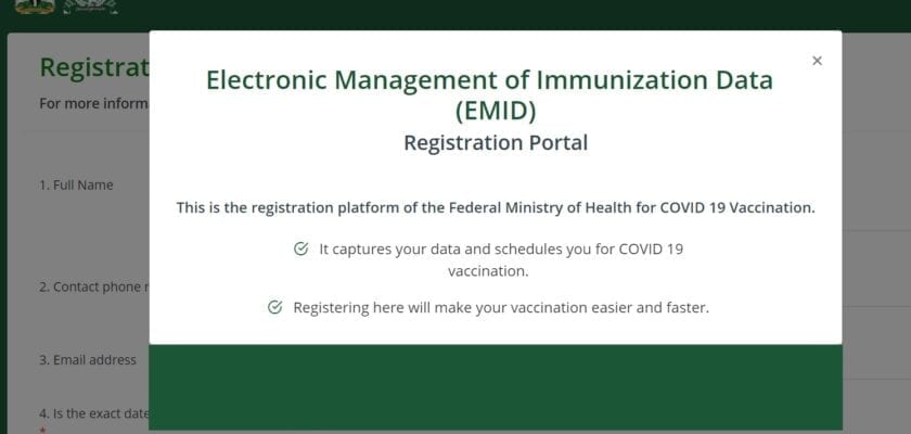 Covid-19 Vaccination Registration