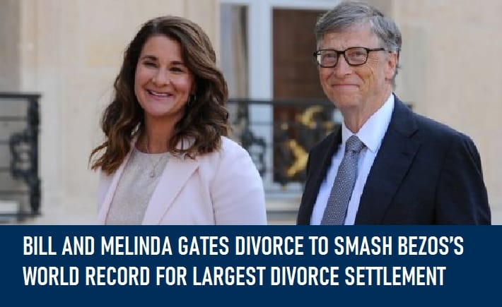 Bill gates divorce settlement