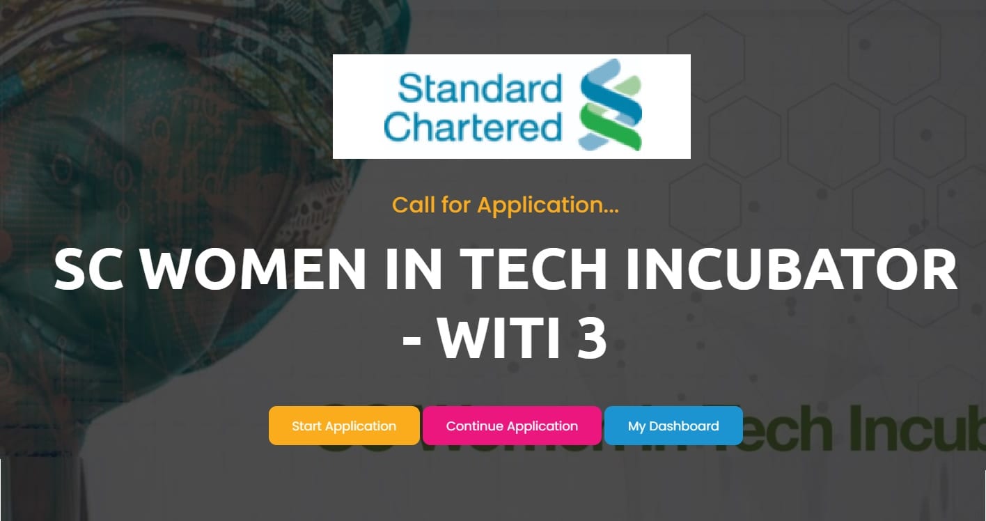 Standard Chartered Women In Tech Incubator Program