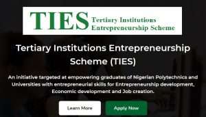 Cbn Ties Loan - Tertiary Institutions Entrepreneurship Scheme