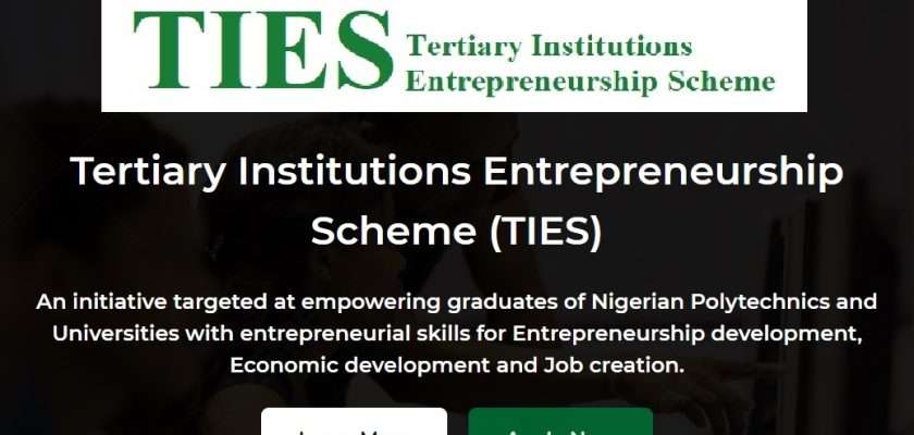 Cbn Ties Loan - Tertiary Institutions Entrepreneurship Scheme