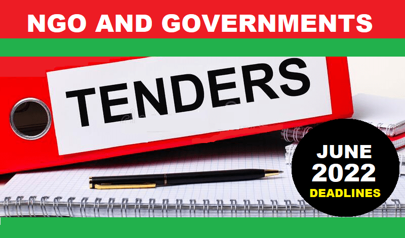 Tenders And Contracts Info - June 2022