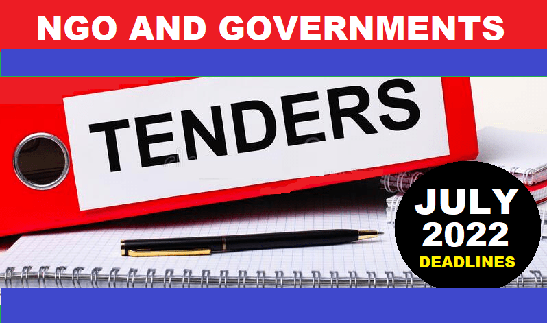 Tenders And Contracts Info - July 2022