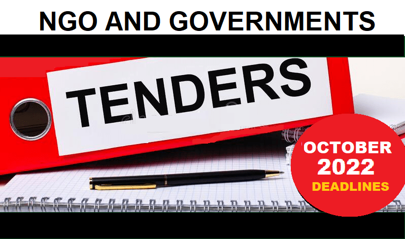 Tenders Info - October 2022