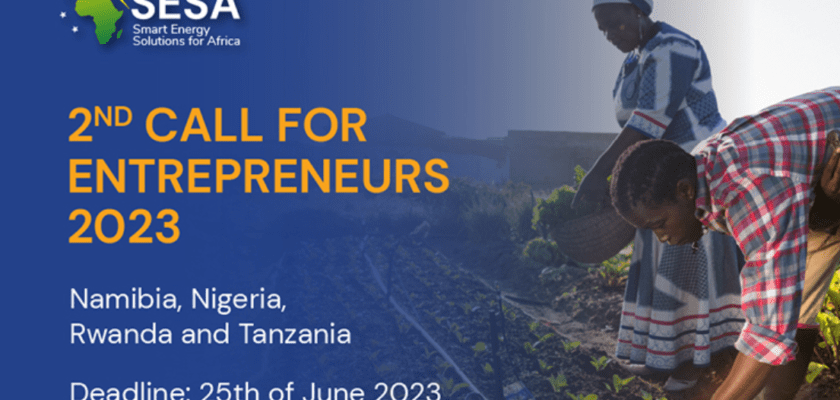 2Nd Sesa Call For Entrepreneurs/Sme Funding Application 2023