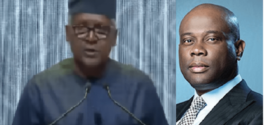 Tearful Aliko Dangote Mourns Wigwe