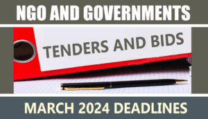 Governments_Ngo Tenders In Nigeria March 2024 Deadlines