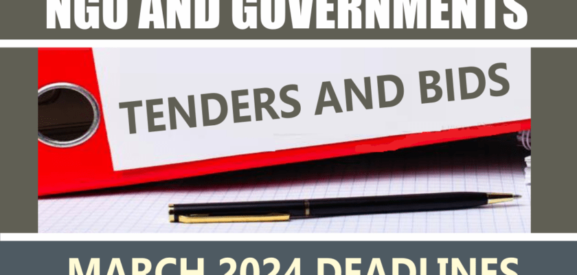 Governments_Ngo Tenders In Nigeria March 2024 Deadlines