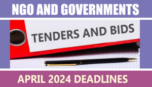Ngo Tenders In Nigeria With April 2024 Deadlines