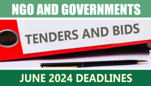 Government - Ngo Tenders In Nigeria June 2024 Deadlines