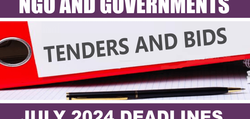 Government - Ngo Tenders Nigeria July 2024 Submission Deadlines