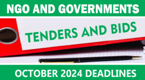 Ngo Tenders Nigeria October 2024 Submission Deadlines