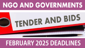 List Of Government And Ngo Tenders With February 2025 Submission Deadlines