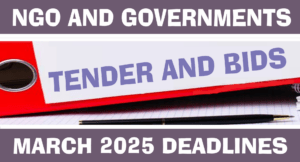 List Of Government And Ngo Tenders March 2025 Submission Deadlines